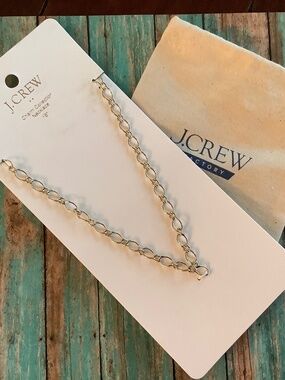J Crew Gold Charm Collection Necklace 16 inches